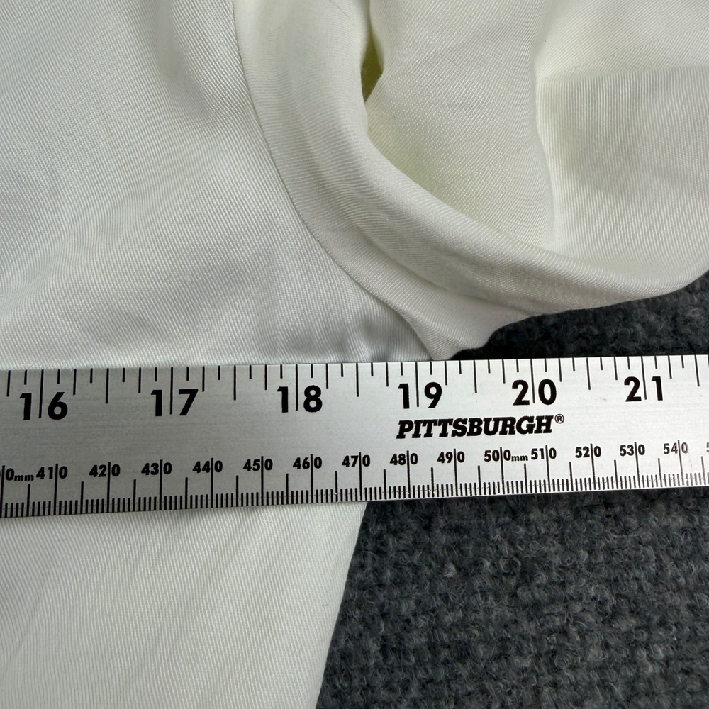 Apart Blazer Size 10 Green White Colorblock Asymmetrical Button Front NWT Women - Picture 6 of 7